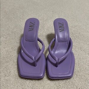 Purple Zara Sandals
